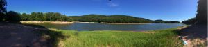 Lac de Chaumeçon en Lac des Settons in de Morvan